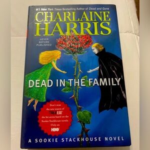 'Dead in the Family' Novel - Blue Cover